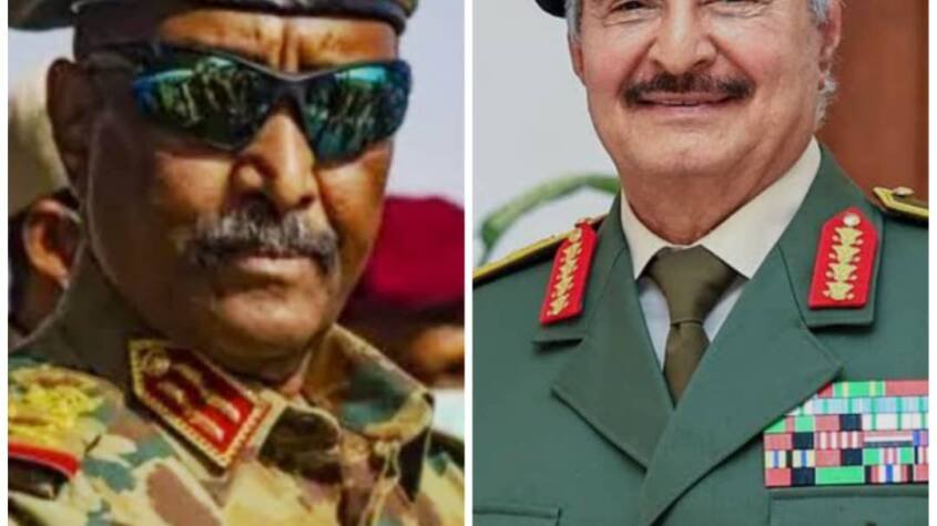 تفاصيل محادثات غير مباشرة بين البرهان وحفتر ووفد أمني سوداني بالقاهرة