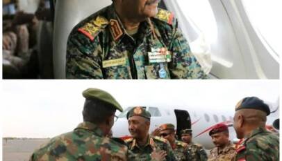 البرهان يهبط في مطار الخرطوم بطائرة مدنية لأول مرة بعد الحرب