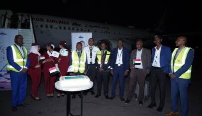 الأجنحة تربط القلوب: أول رحلة طيران مباشرة بين السودان ورواندا
